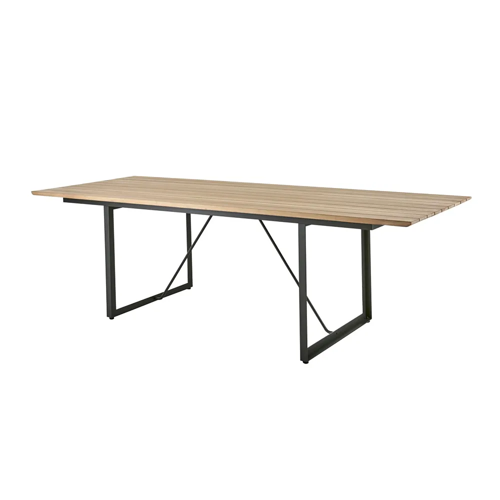 SHAD Dining table 90x240 cm Teak/Anthracite
