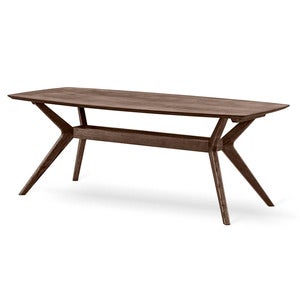 Hampton dining table 210x100 cm smoke stained oak