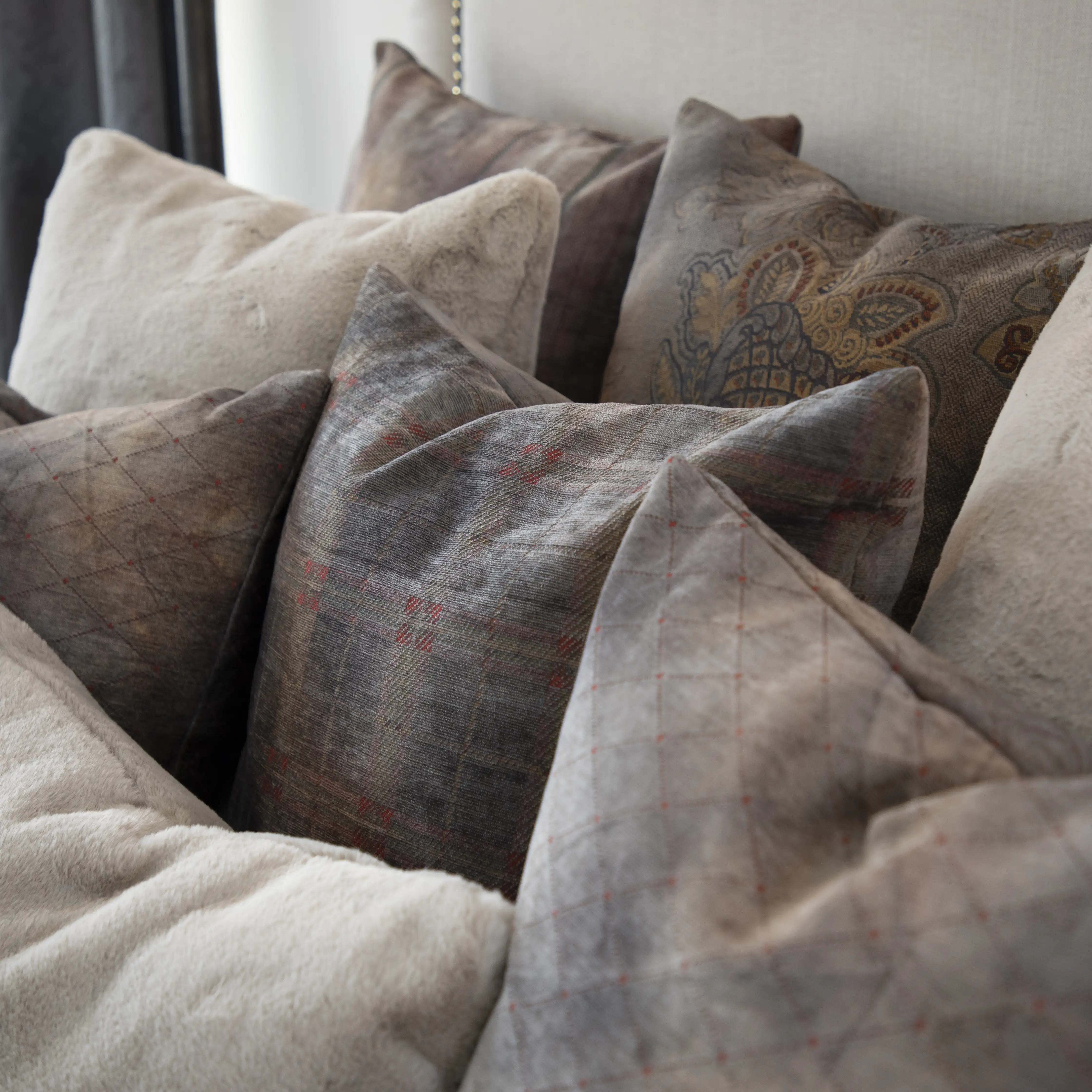 Cushion cover Merano Diamond Bruciatio 50x50 cm