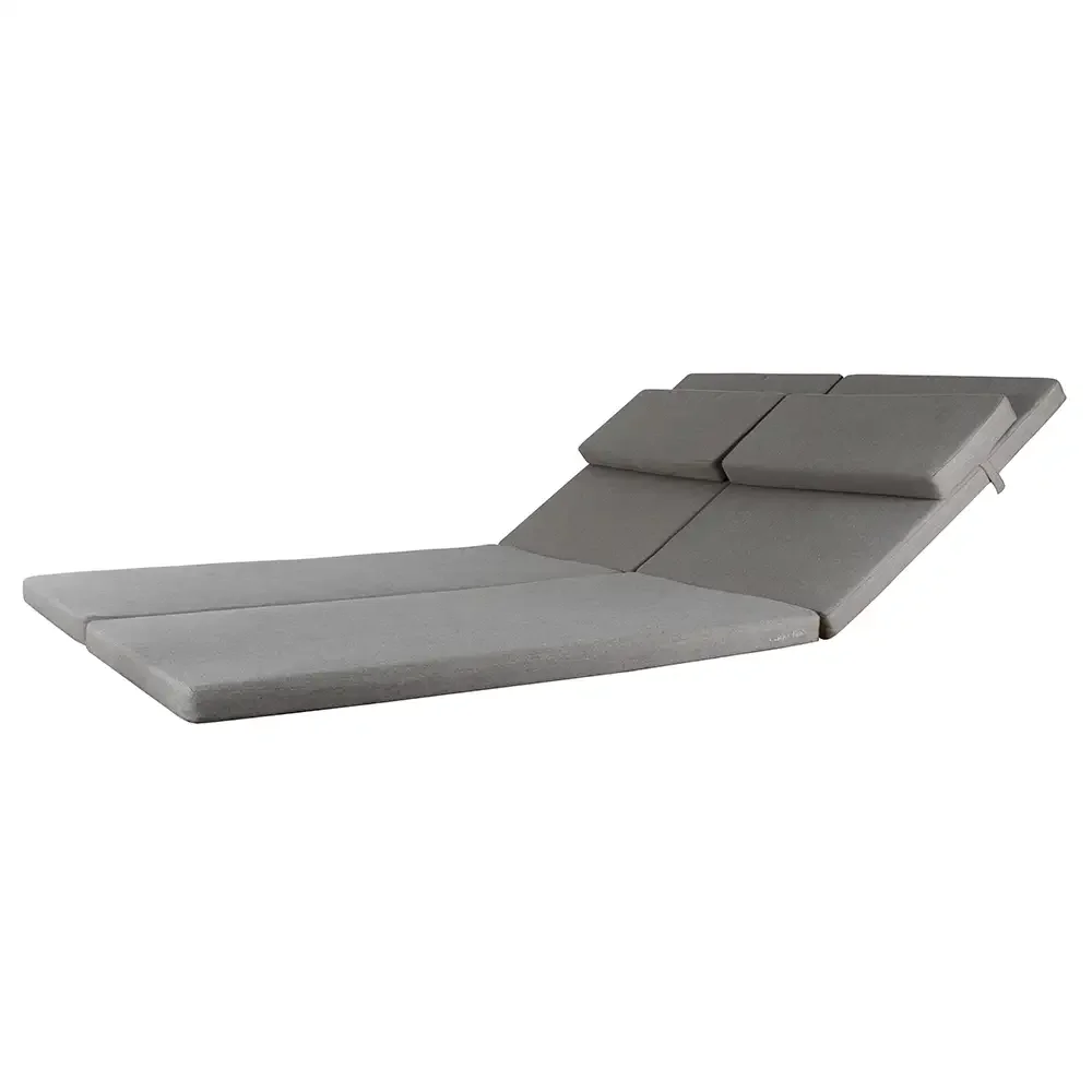 Rest sunbed cushion double Taupe