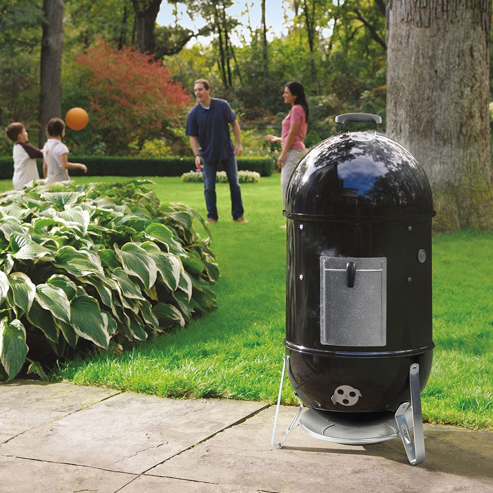 Smokey mountain cooker 47 cm black cast iron