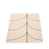 Woven Rug Leif Dark Brown 70x90 cm