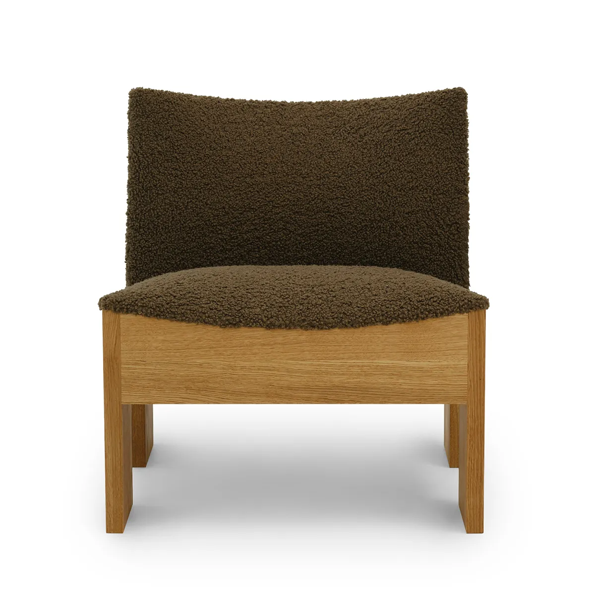 Lounge Chair Tenon Natural Oak Mocha