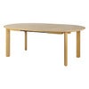 Comfort Circle Dining table with extension 132-202x132 Oak