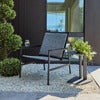 Soro armchair Black / Teddy ant