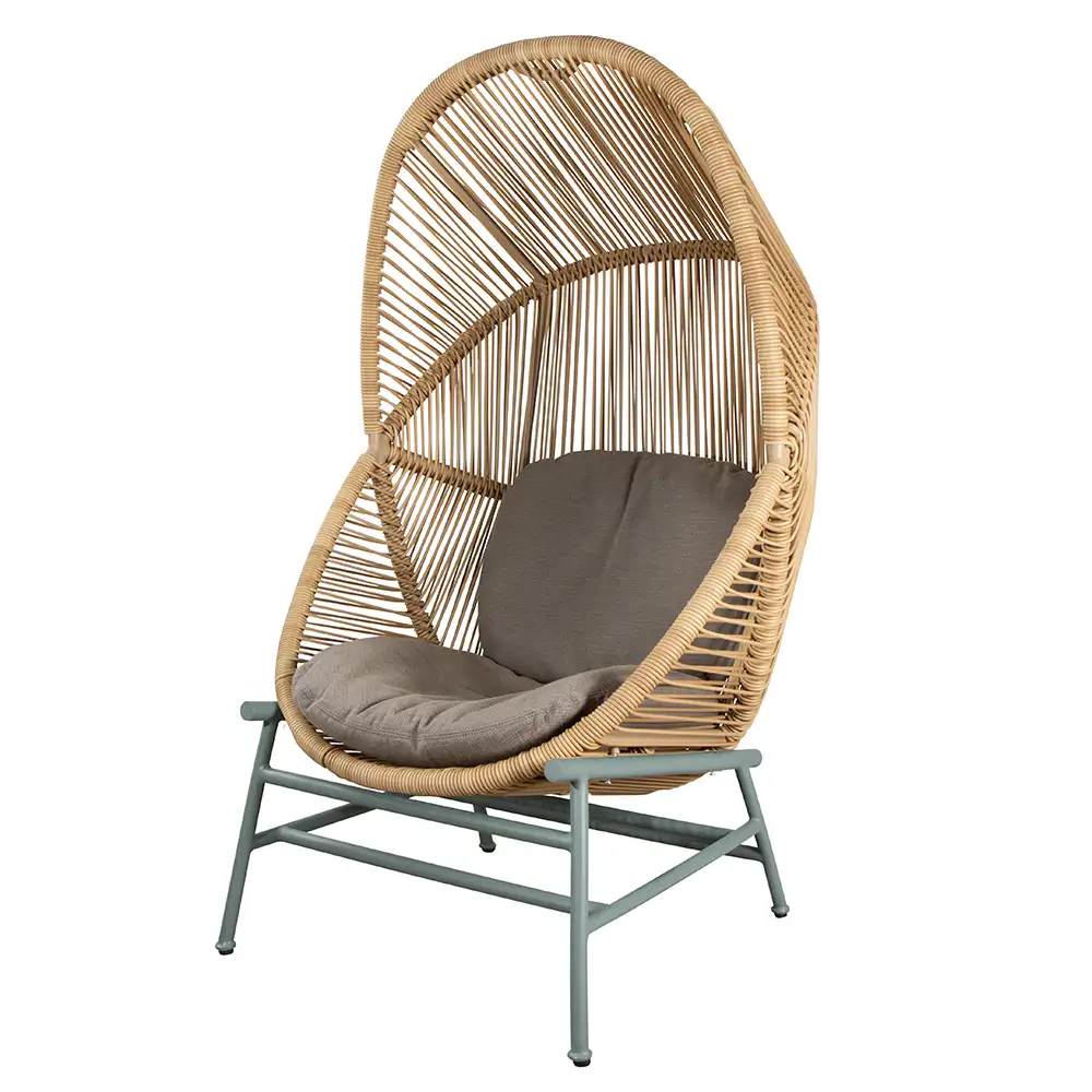 Hive cushion set Taupe for hanging/lounge chair/highback armchair