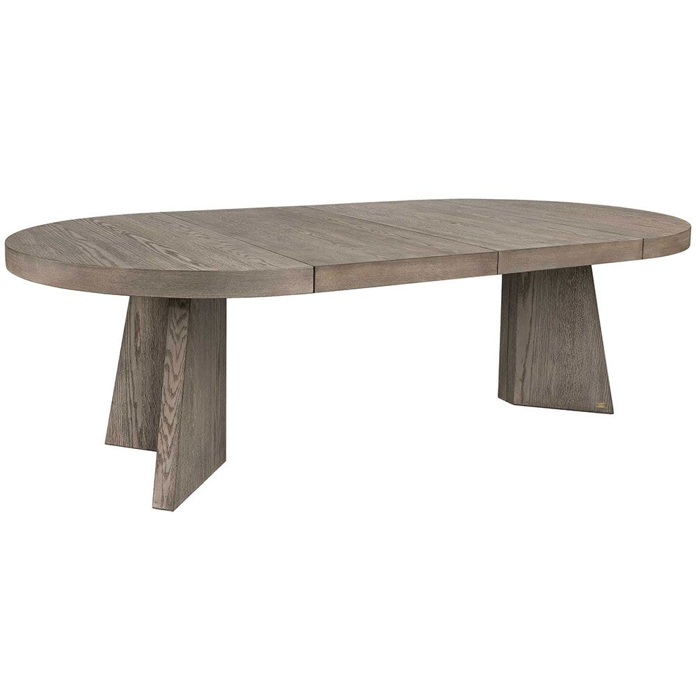 Trent Extendable Dining Table 130-250x130 cm Antique Grey