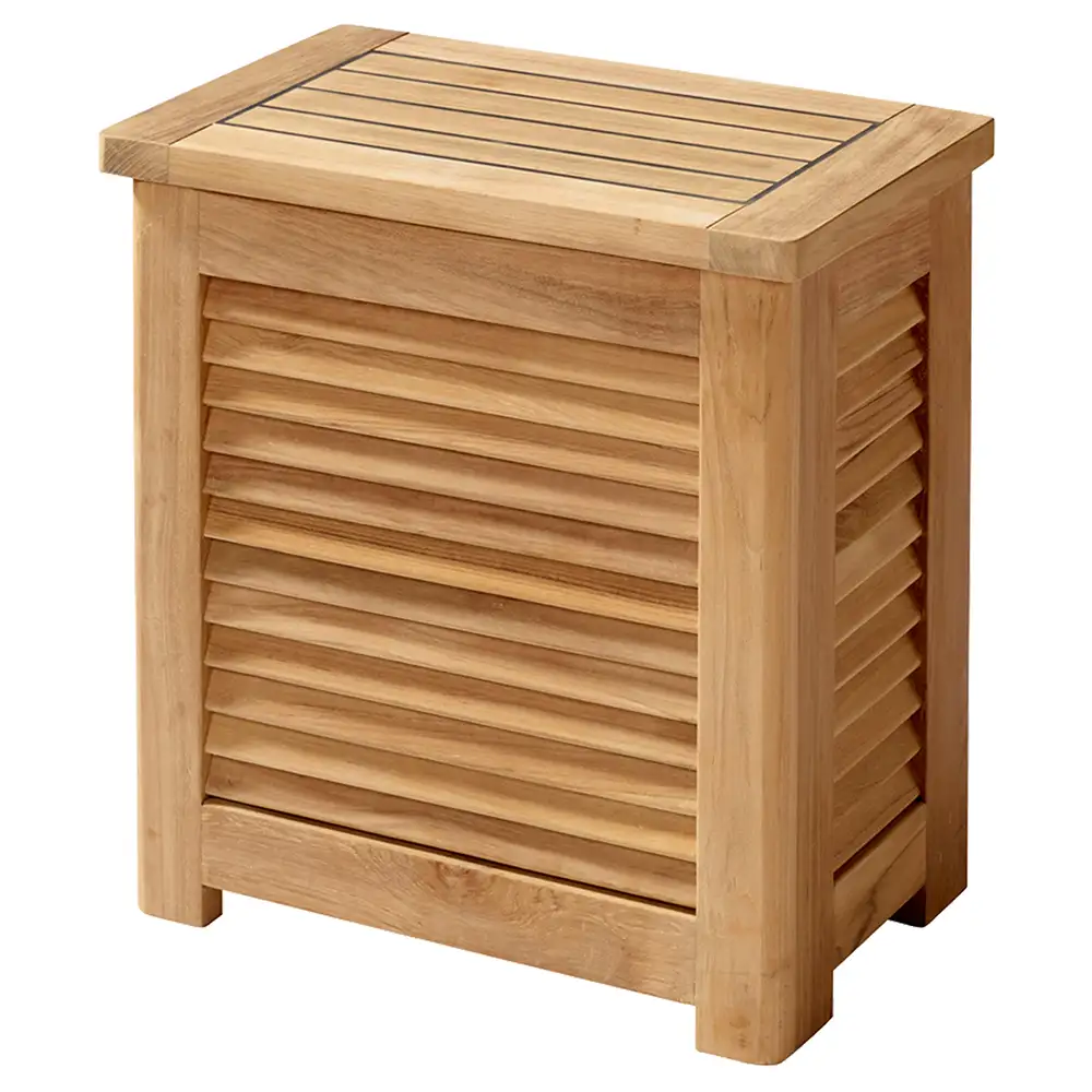 Classic Laundry basket 45 cm Teak