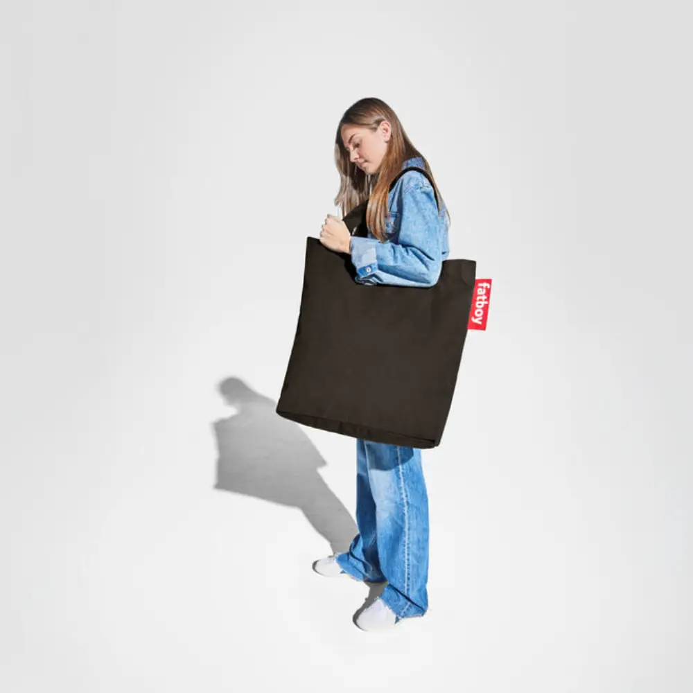 carry-all-bag canvas recycled black licorice