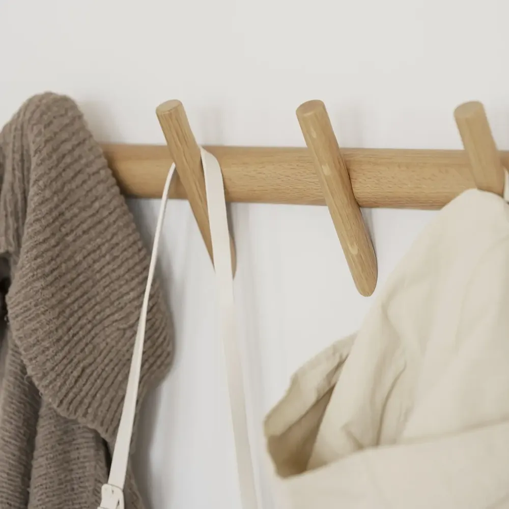 Hillmond hook rack 65 cm oak