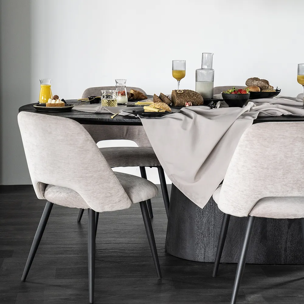 Aron Dining table 300x110 - black