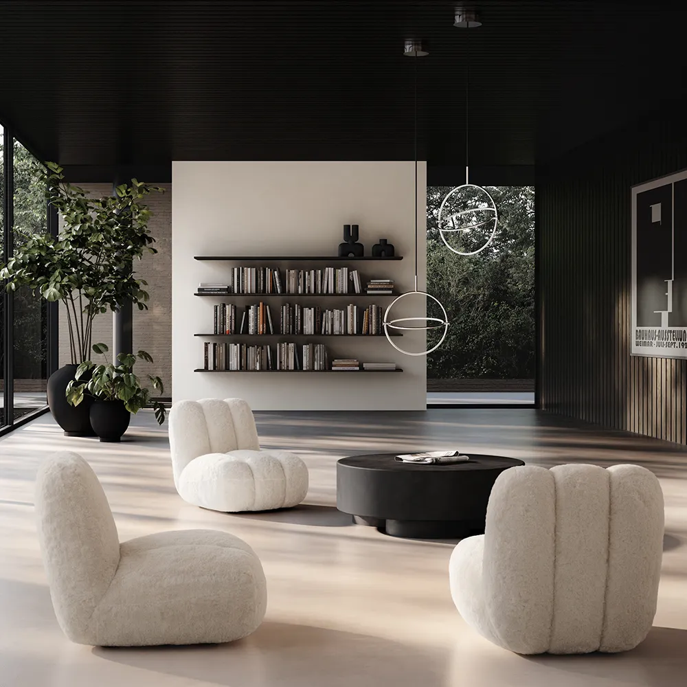 Toe Armchair - Sheepskin