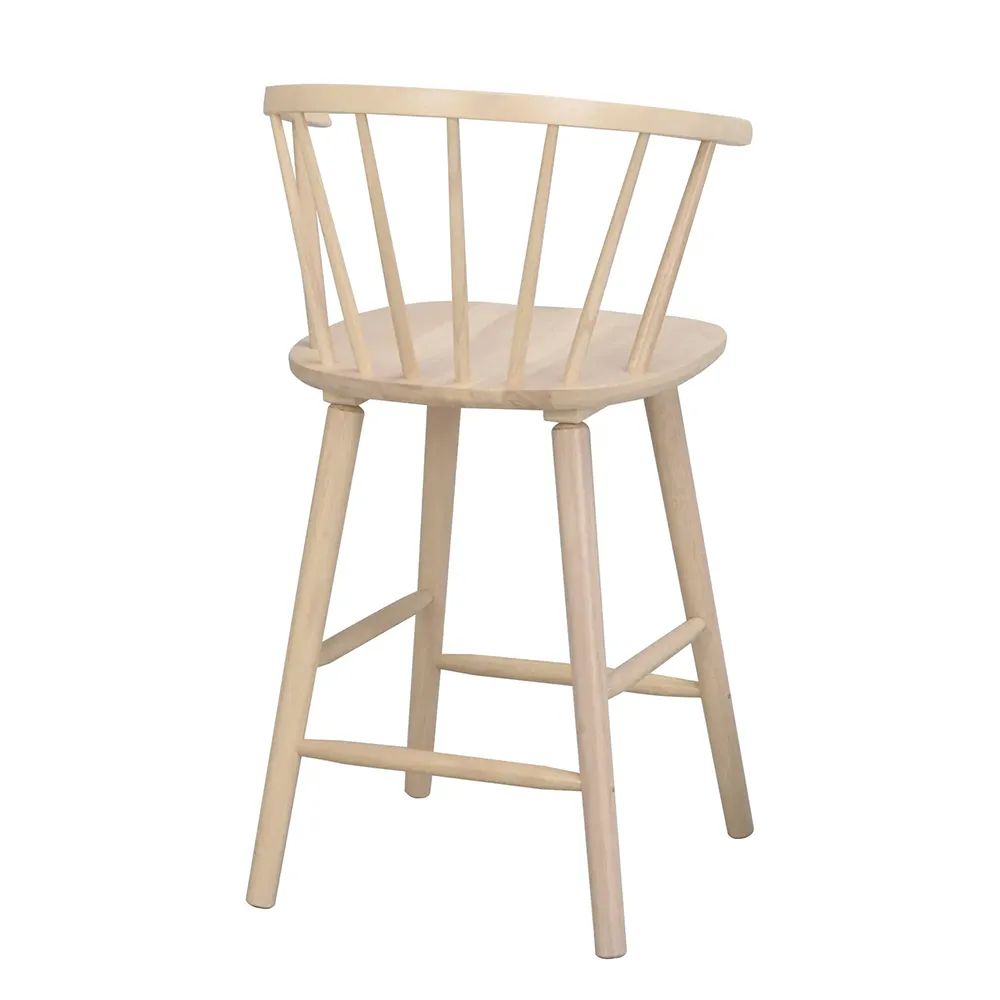 Carmen bar stool white pigmented