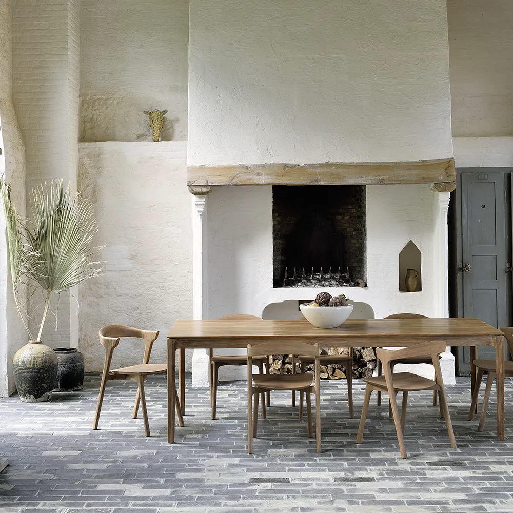 Bok Dining table 95x200 cm Teak