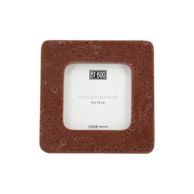 Shin 2 Photo frame 19,5x1x19,5 cm Resin Red