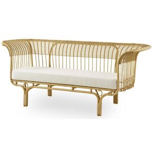 Belladonna aluminium rattan sofa Natural