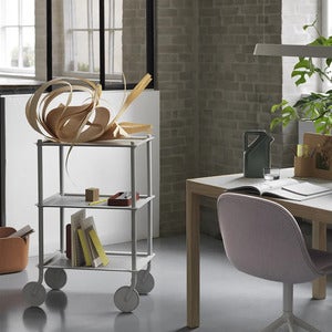 Flow Trolley 3 Layers Grey 