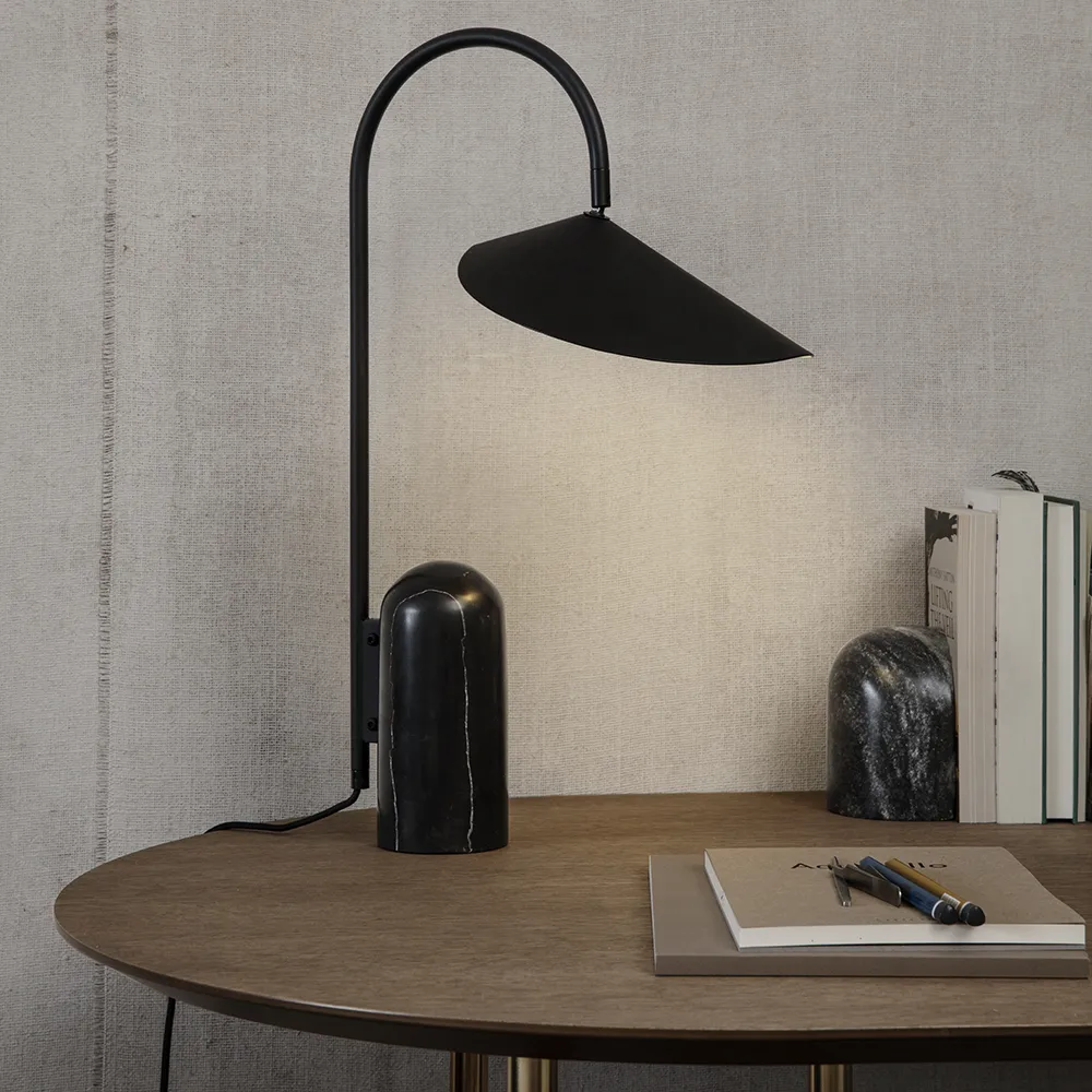 Arum Table Lamp Black