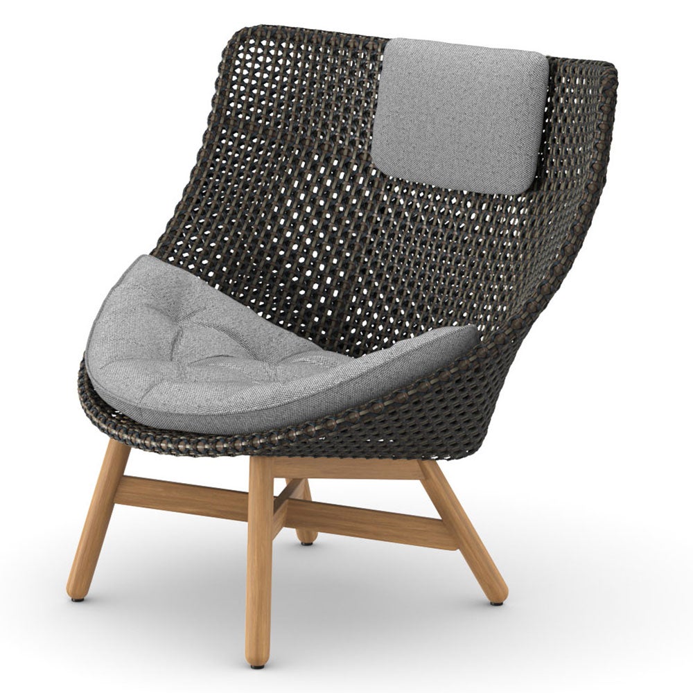 Mbrace lounge armchair high ARABICA