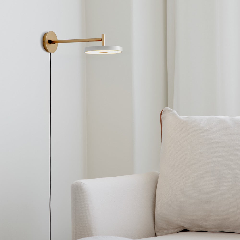 Asteria Wall Long Lamp Ø15 cm Nuance Olive