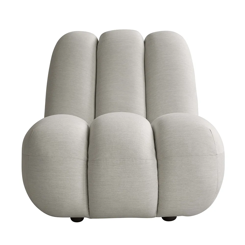 Toe armchair - Warm Ash