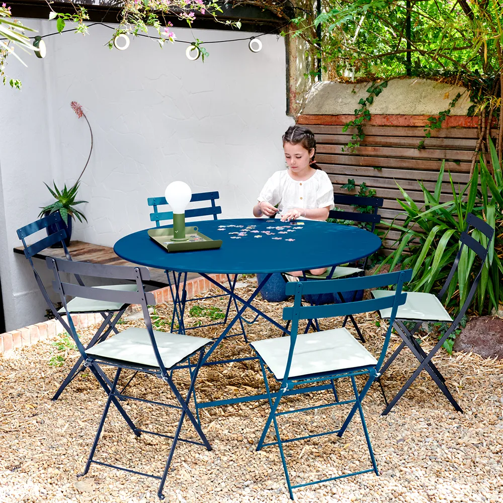 Bistro table 117 cm Acapulco blue