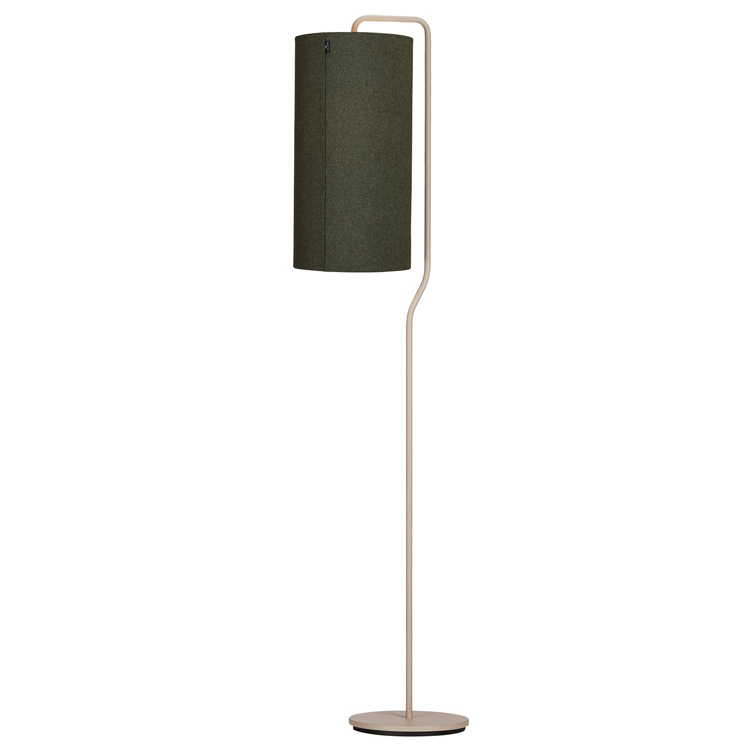 Pensile Floor Lamp Sand Structure Exkl Textile Shade