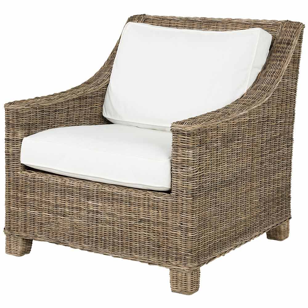 Madison rattan armchair