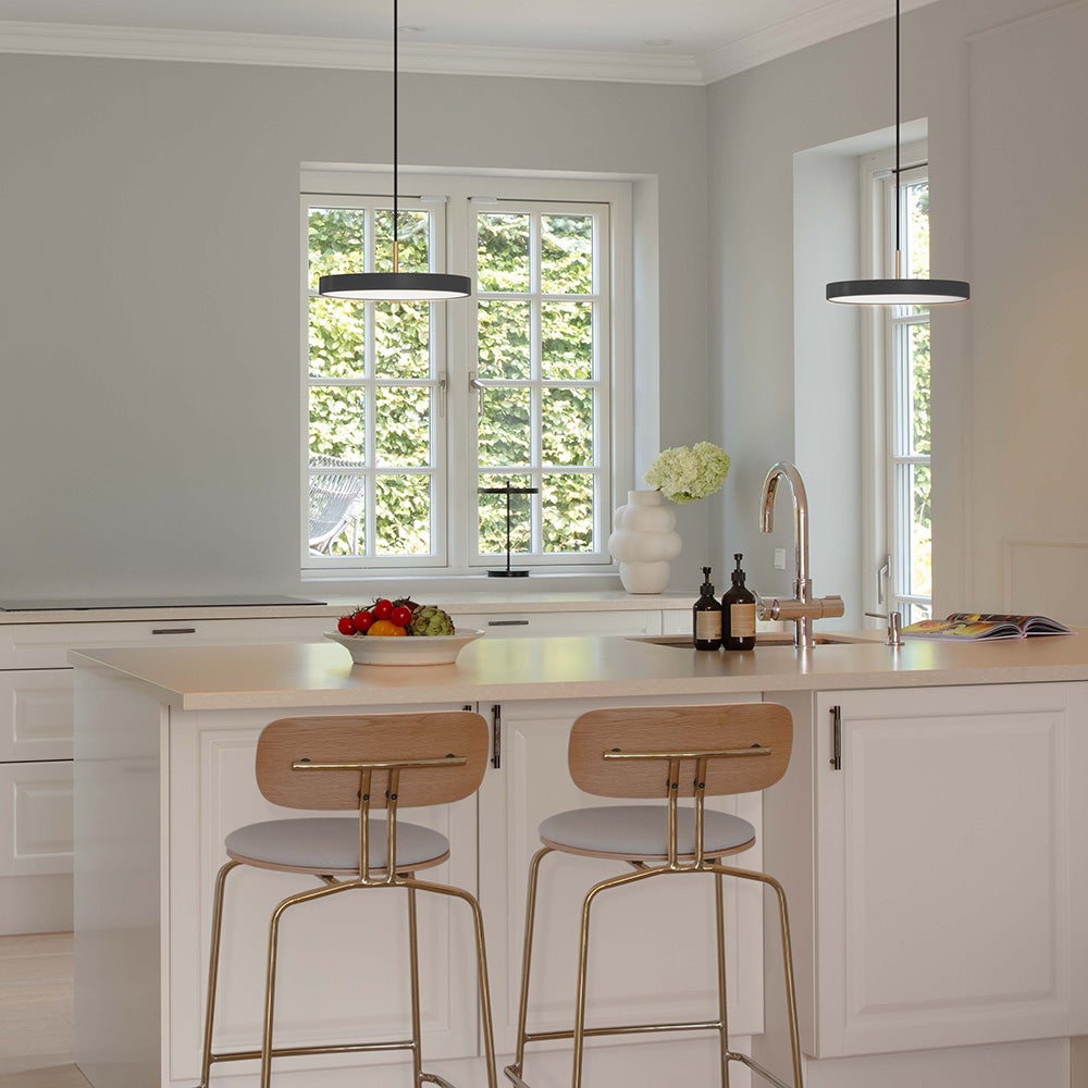 Asteria Plus Mini Ø31 cm Lamp Anthracite Grey/black