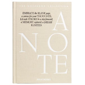 Notebook - Just a Note, Beige