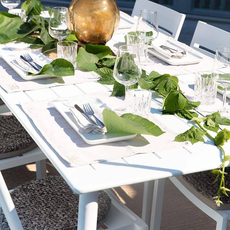 Nimes dining table 78x140 cm white