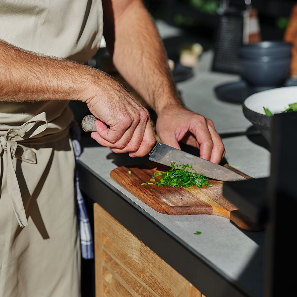 Fornax kitchen unit large black/grey