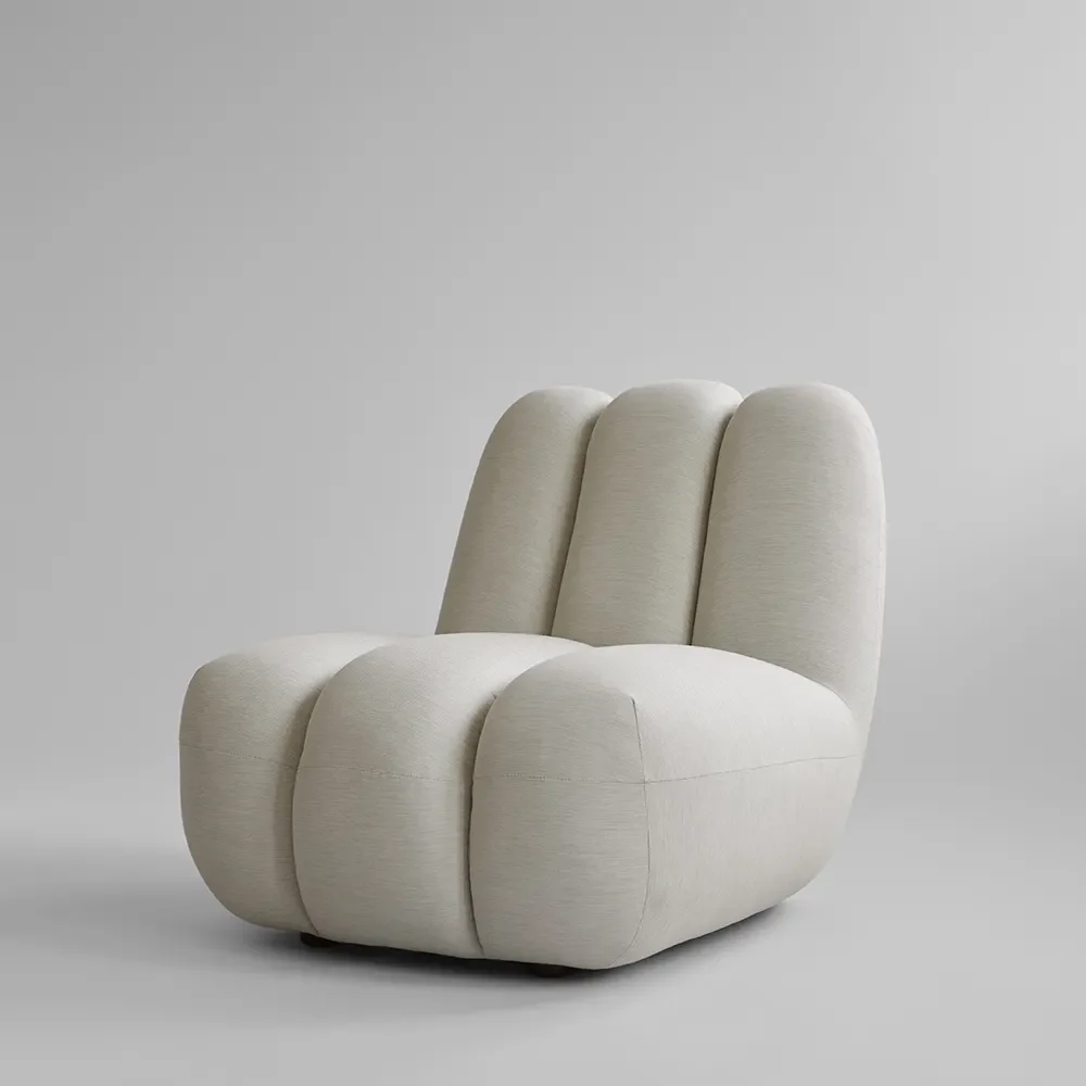 Toe armchair - Warm Ash