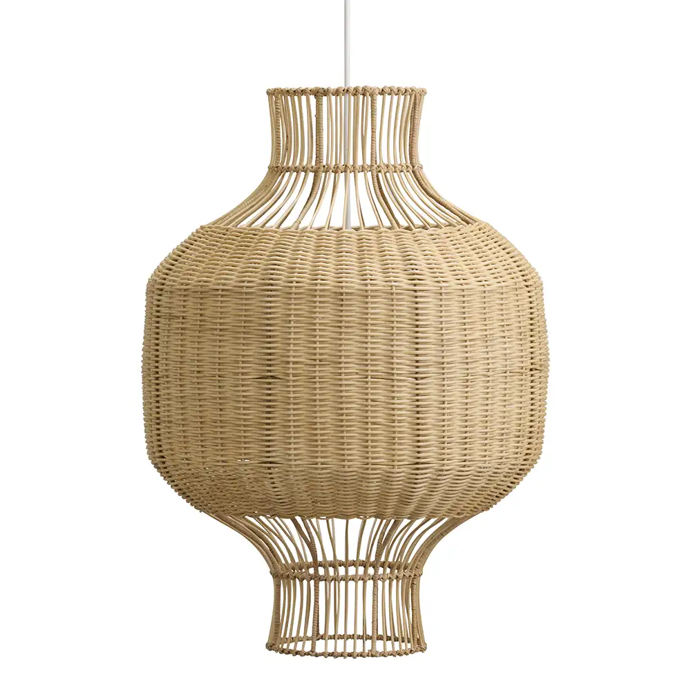 Hikari lampshade natural rattan