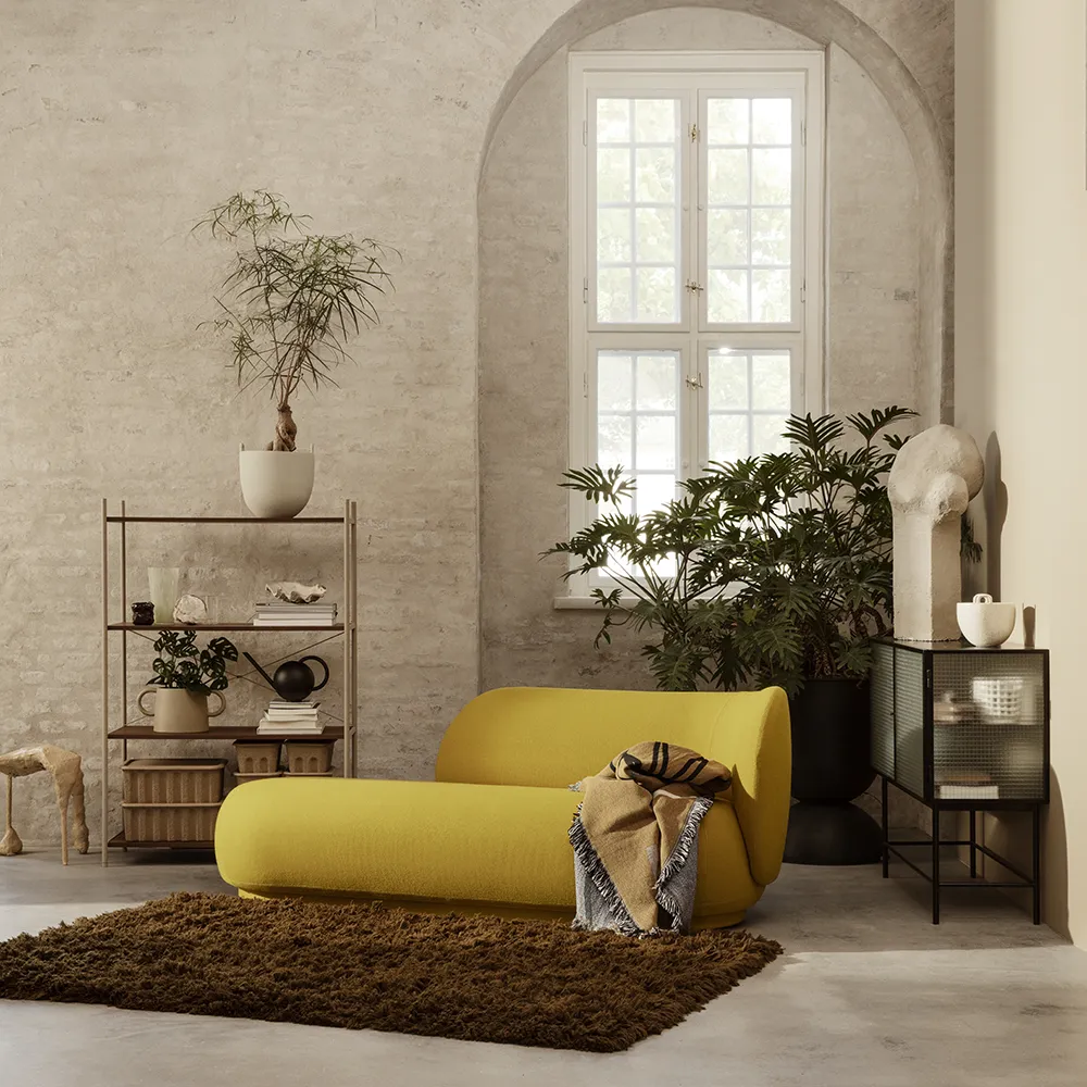 Wool Rug Meadow High Pile S Light Sand