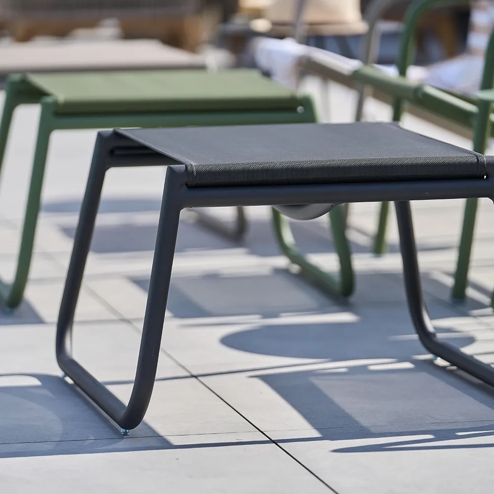 Sandholma footstool Charcoal