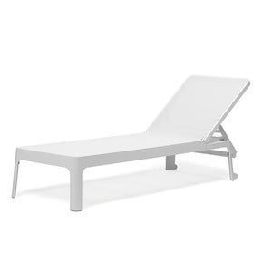 Plano sun lounger White - White 
