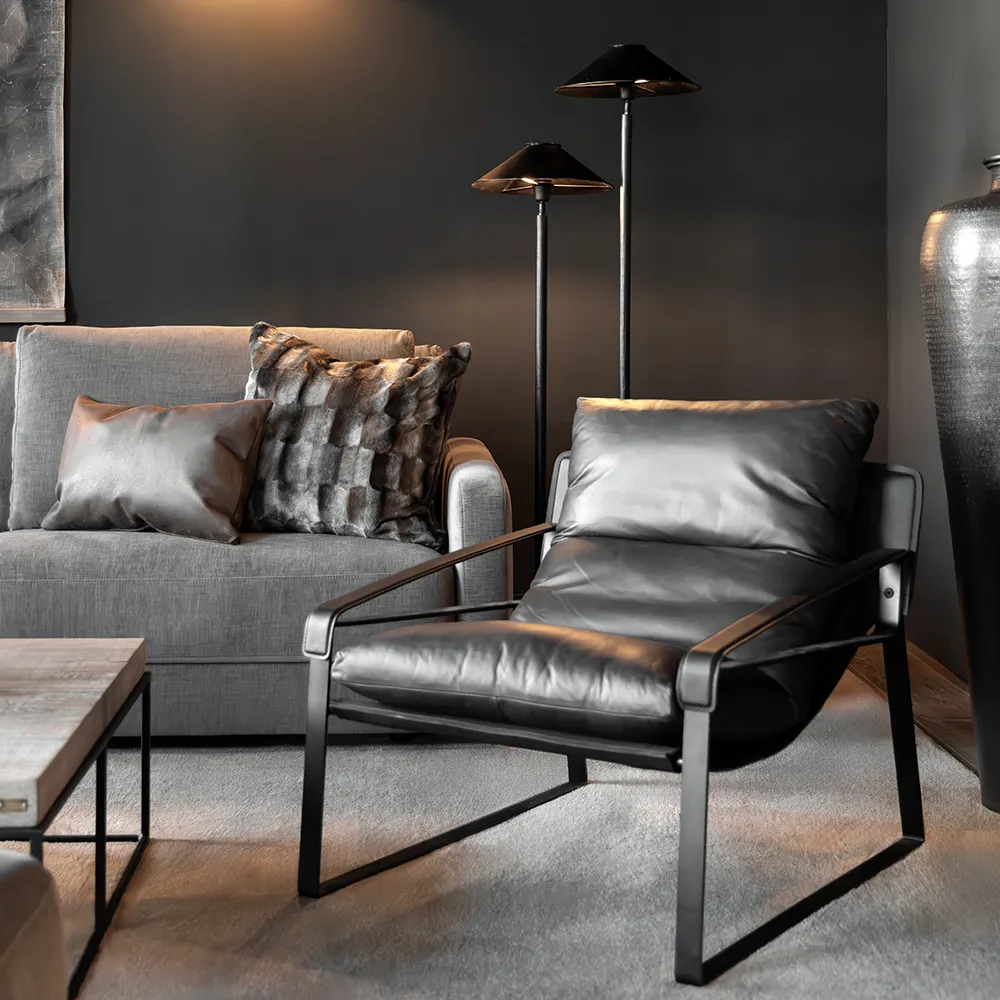 Twin Floor Lamp antique bronze