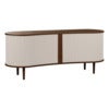 Audacious Sideboard Oak/White Sands