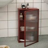 Bathroom Cabinet Haze Oxide Red