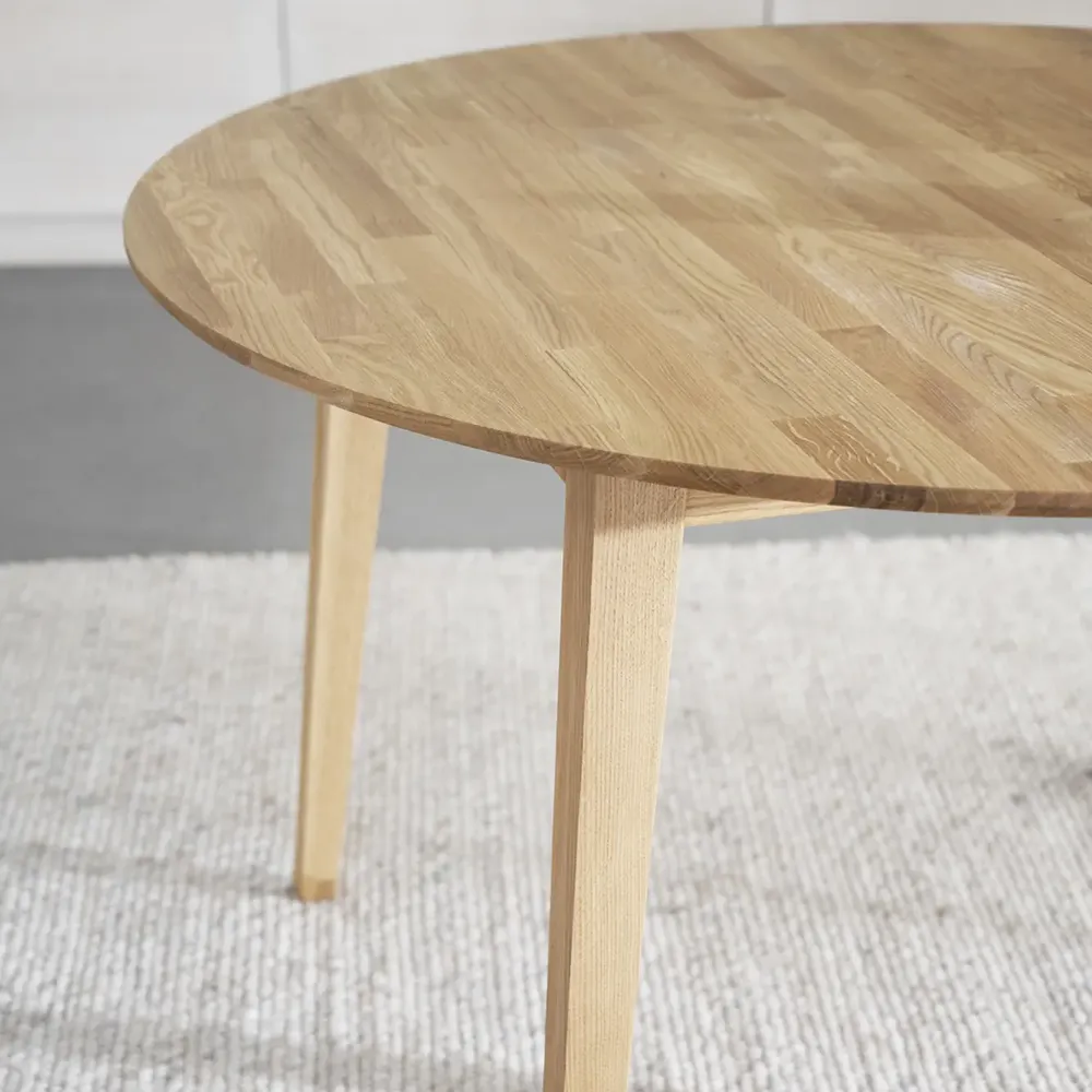 Filippa oval dining table 170-210x105 cm oak