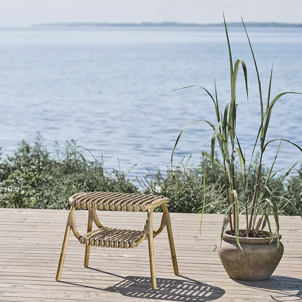 Machiya stool natural