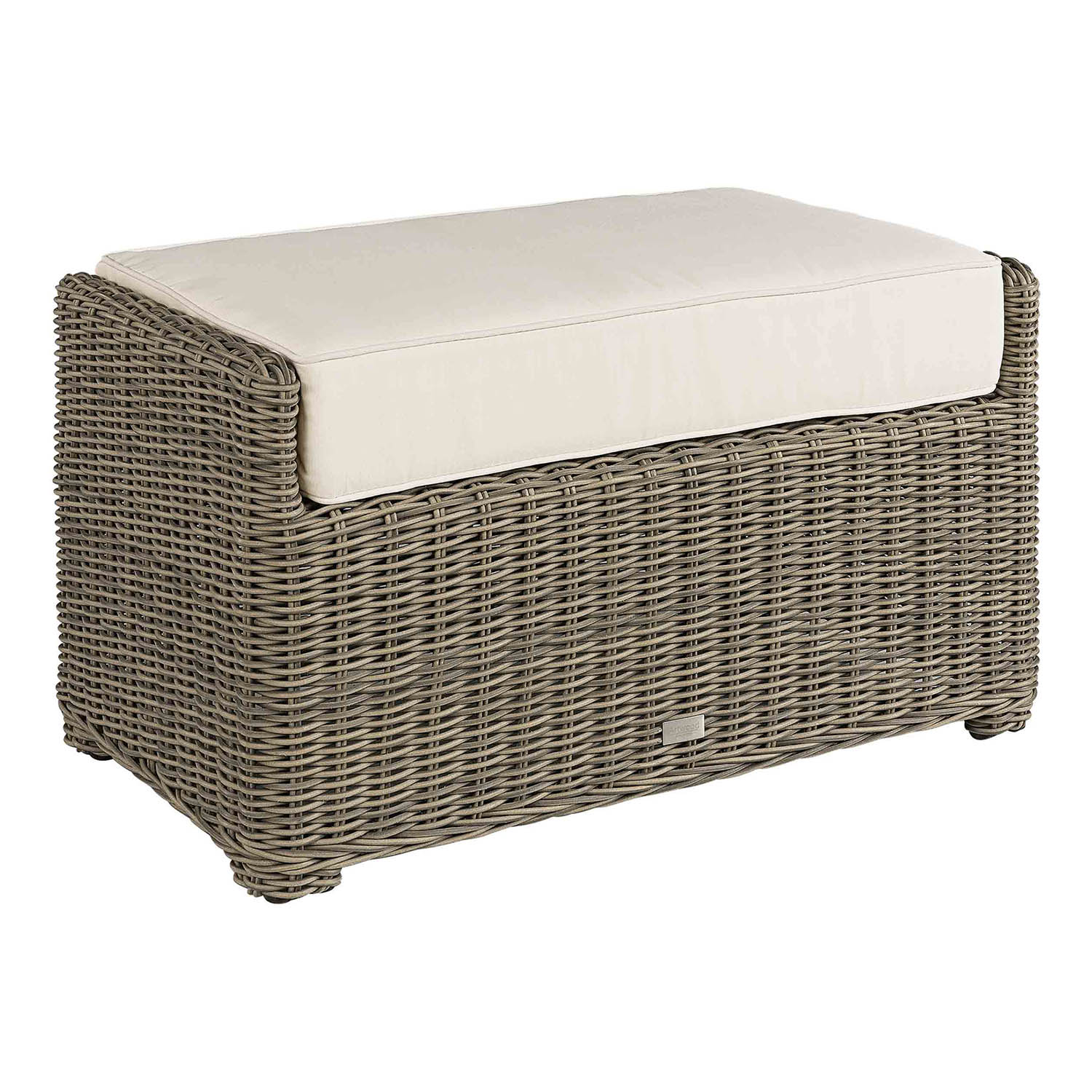 Monterey Ottoman Vintage Grey excl. cushion