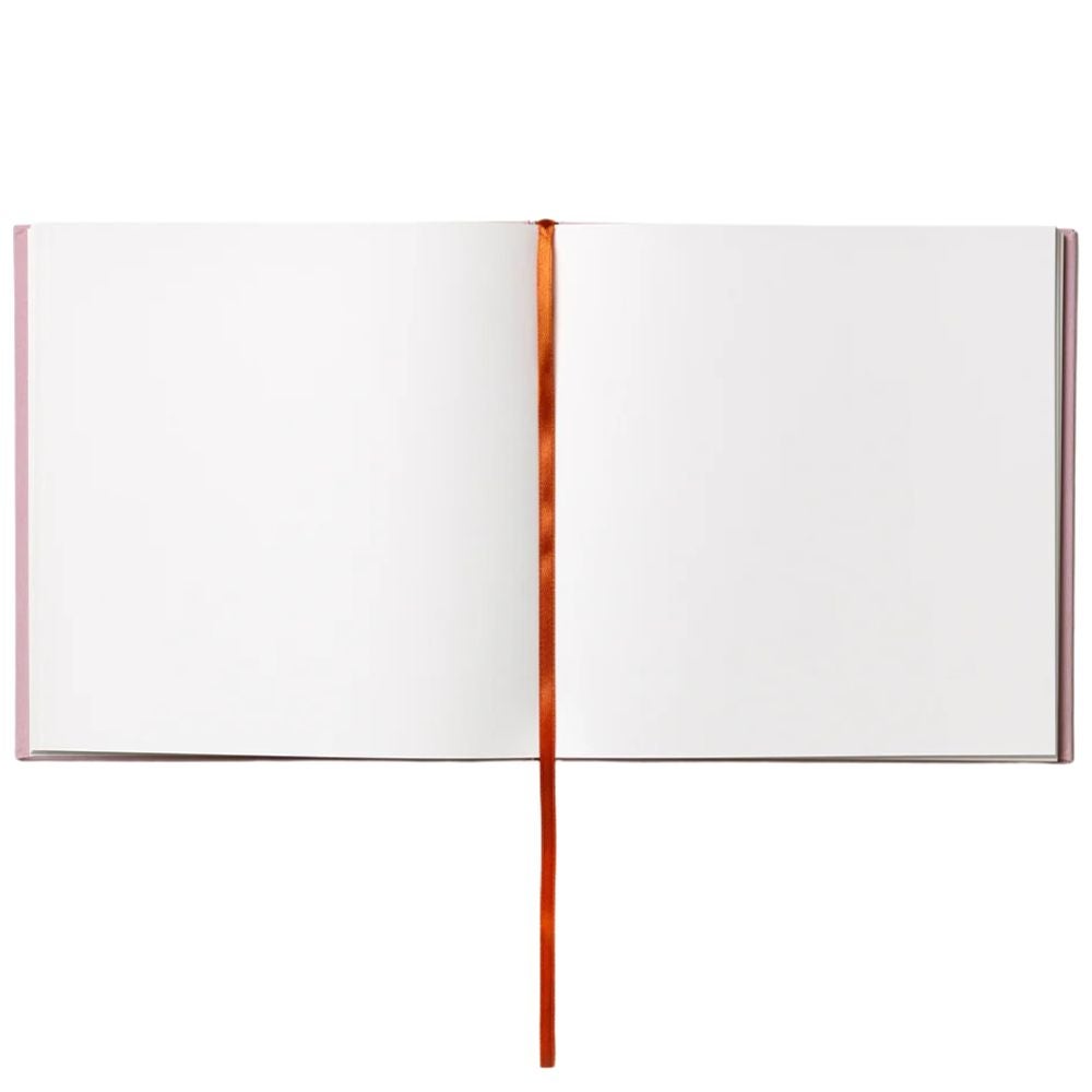 Guest Book - Rust/Pink