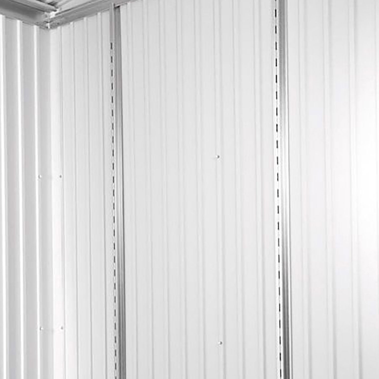 1 pair of shelf rails 4x4x173 cm for Garden shed Biohort