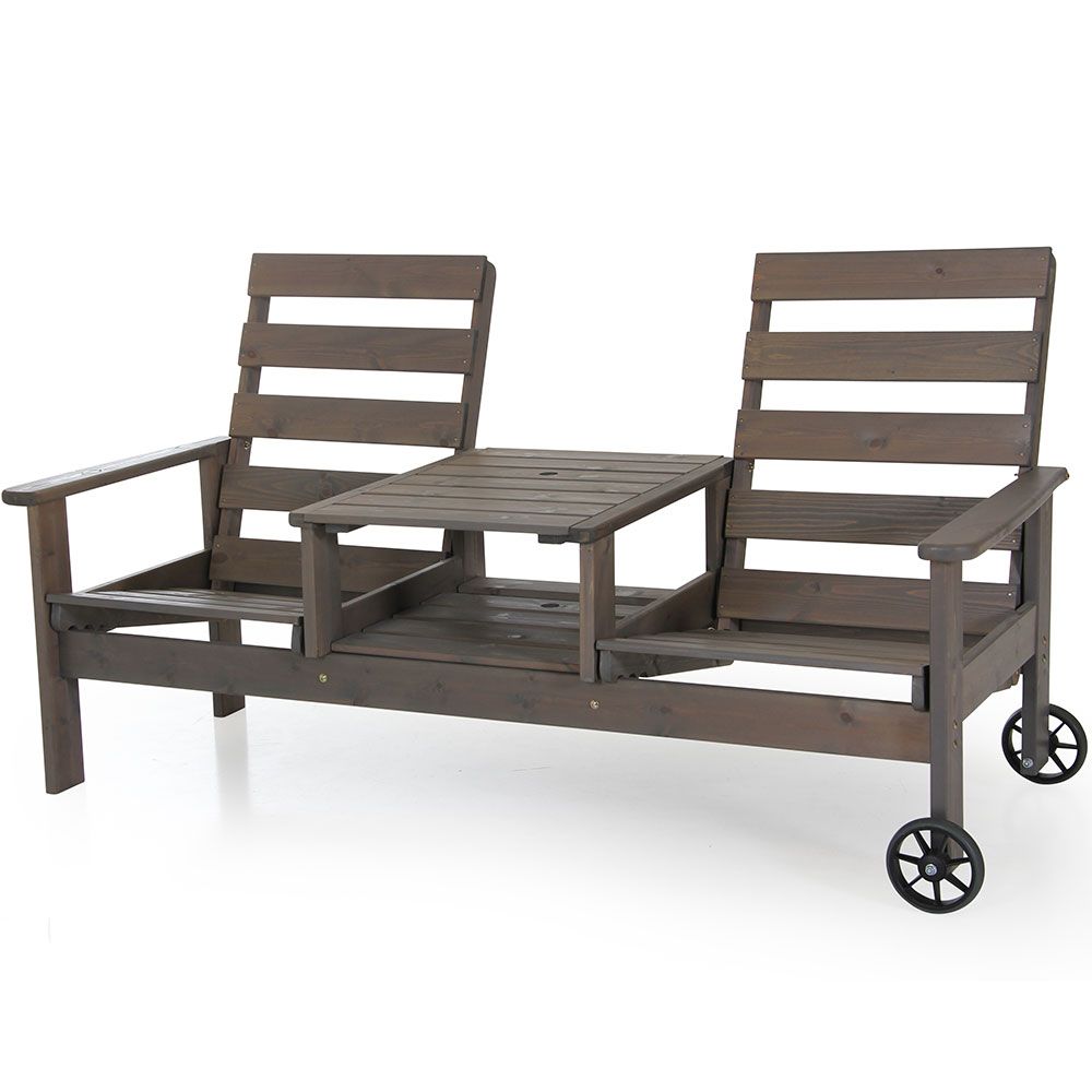 You &amp; Me duo sofa grey