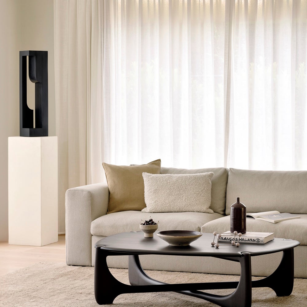 Lin Cushion  Sand 60x40 cm