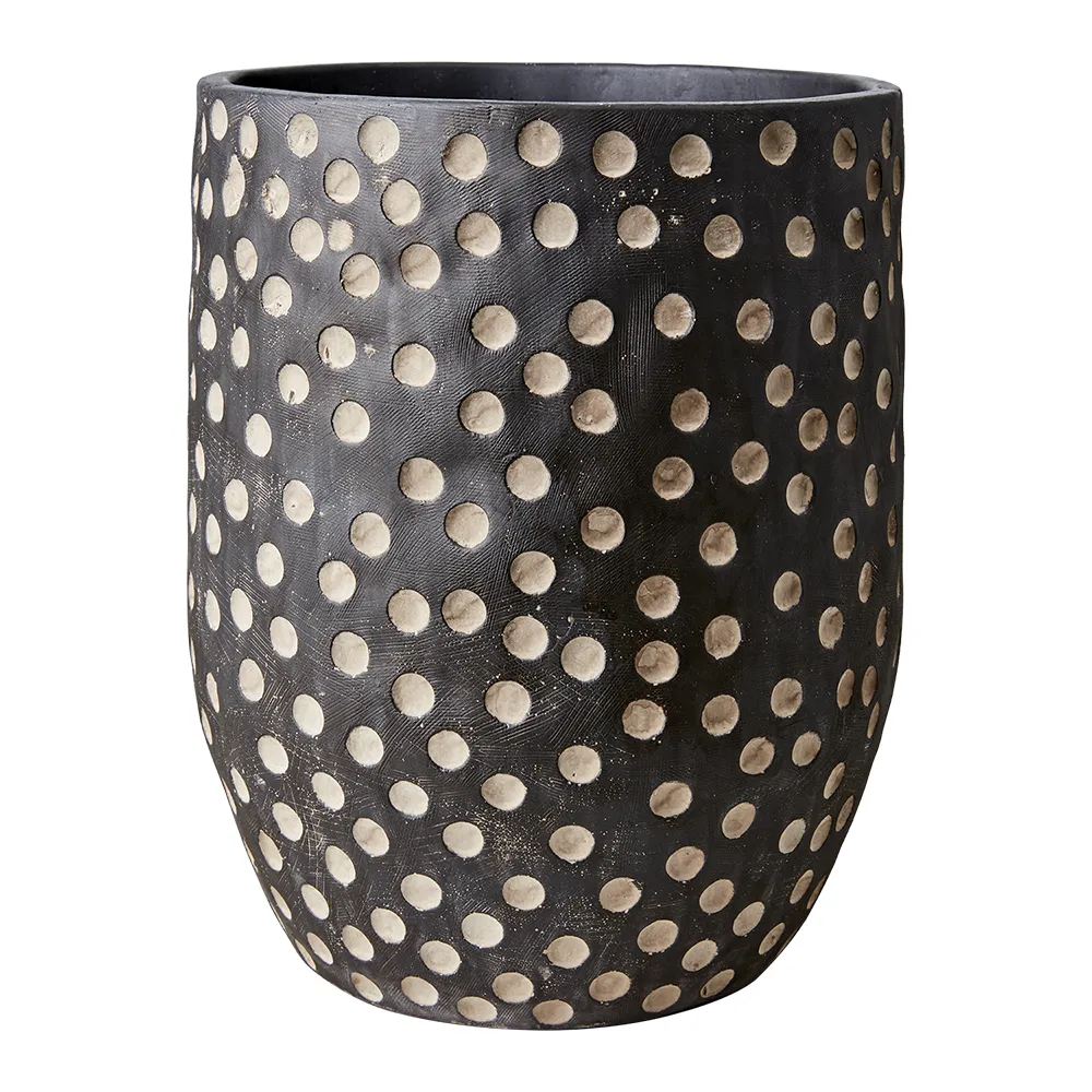 CAMILLE Pot L Black/brown