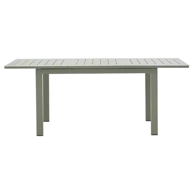 Lomma dining table 80x132-192 cm Dusty green
