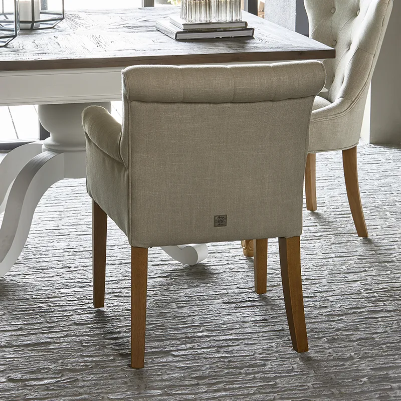La Scala armchair Linen flax